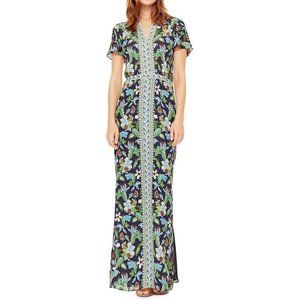 Tory Burch Garden Wisteria Maxi Dress